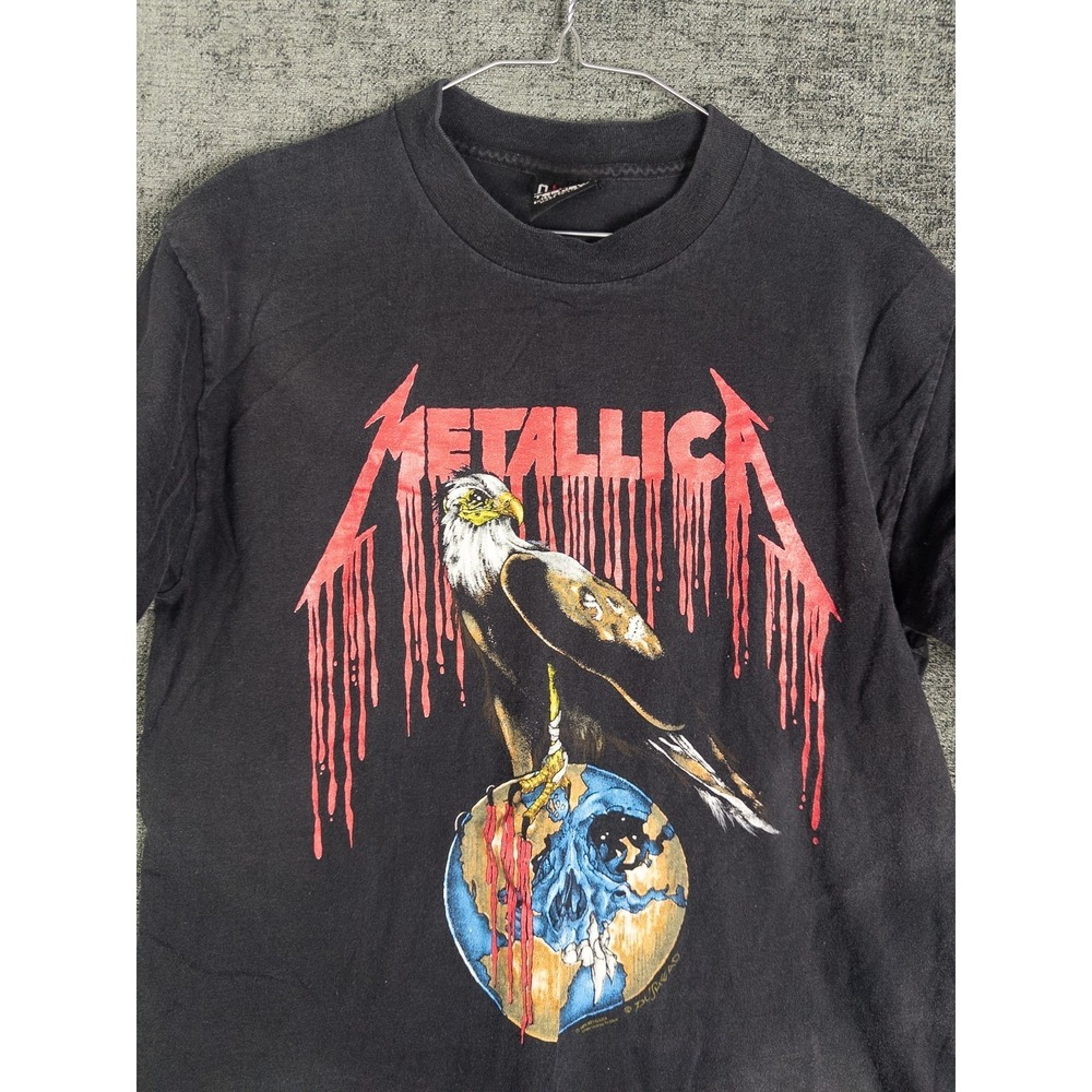 VTG Giant Metallica US Summer 1994 Music Tour No Where Else‎ To Roam S Black